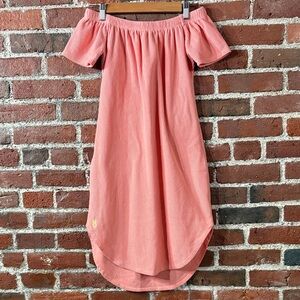 Dudley Stephen's Pink Off-Shoulder Dress